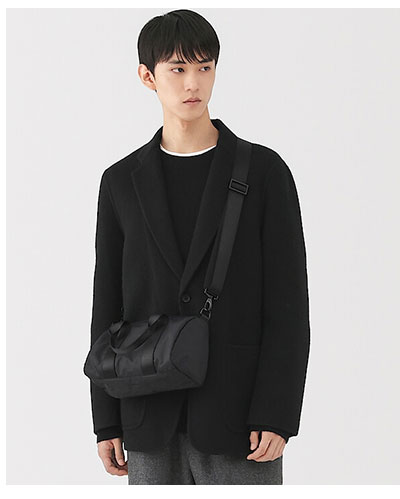 Labo Recycled Nylon Mini Boston Bag 