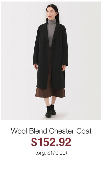 Shop Wool Blend Chester Coat