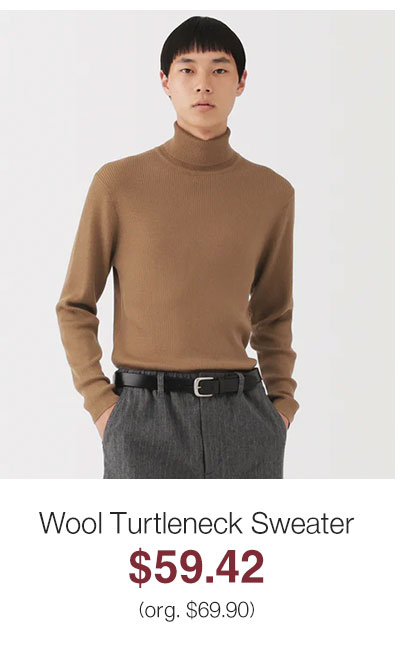 Shop Wool Turtleneck Sweater