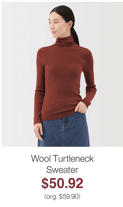 Shop Wool Turtleneck Sweater