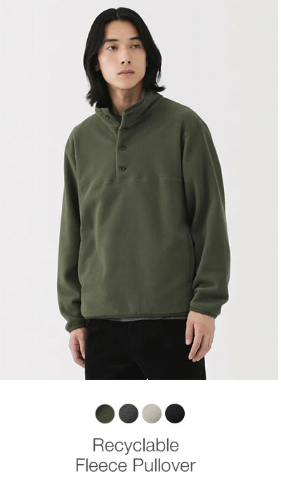  Shop Men’s Recyclable Fleece Pullover 