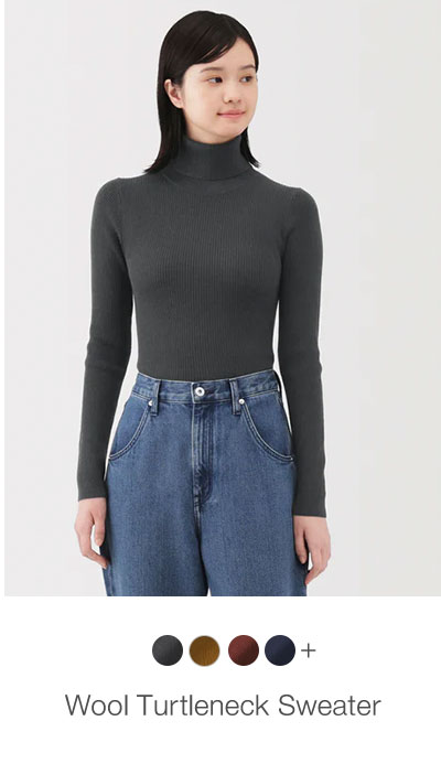 Shop Women's Wool Turtleneck Sweater