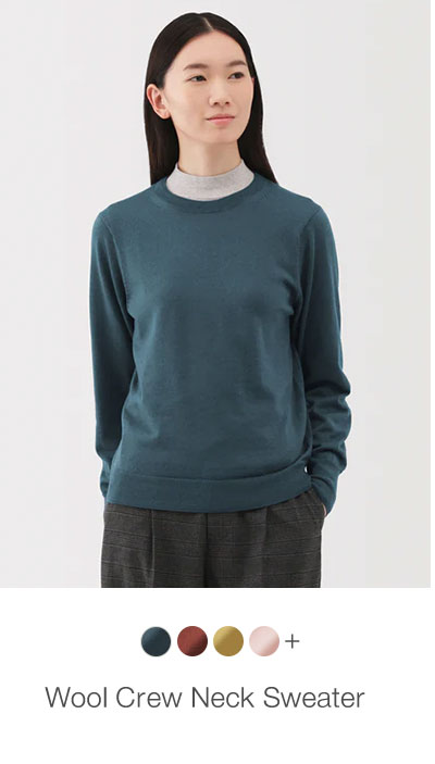 Shop Women's Wool Crew Neck Sweater