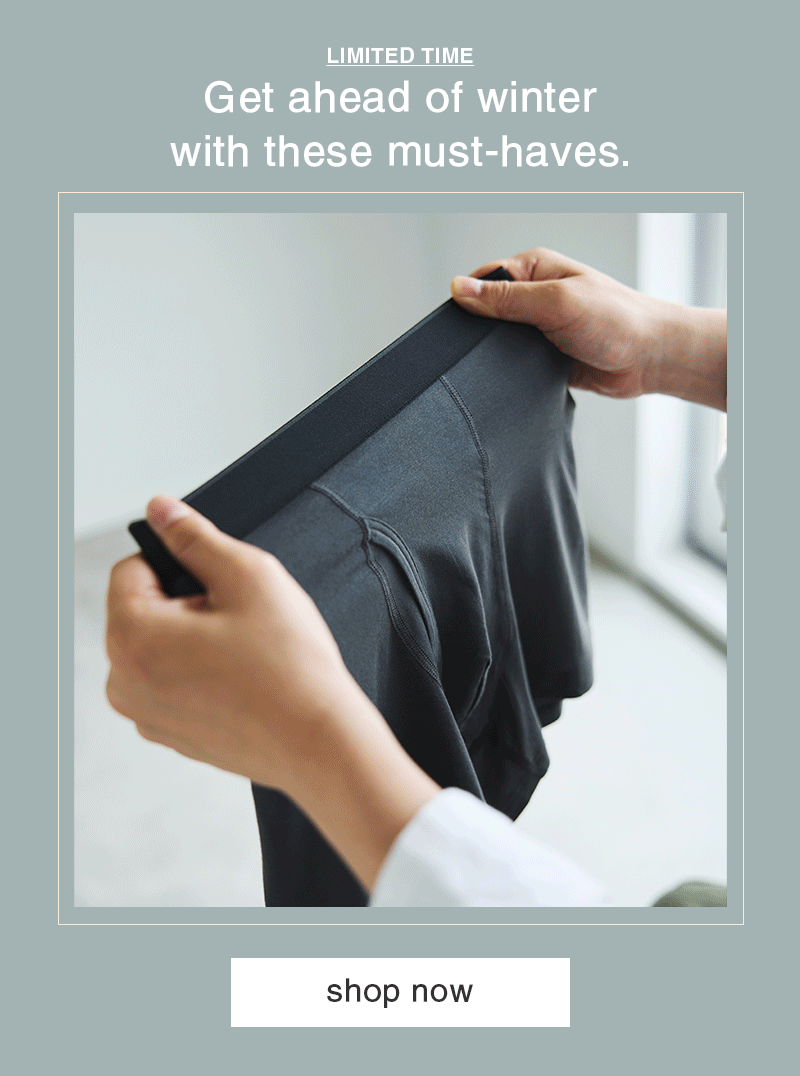 Get Ahead of Winter With These Must-Haves