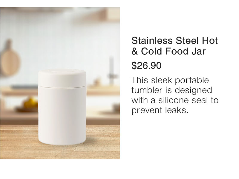 Shop Stainless Steel Hot & Cold Food Jar