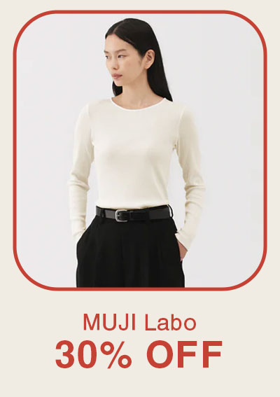 Shop MUJI Labo 30% OFF