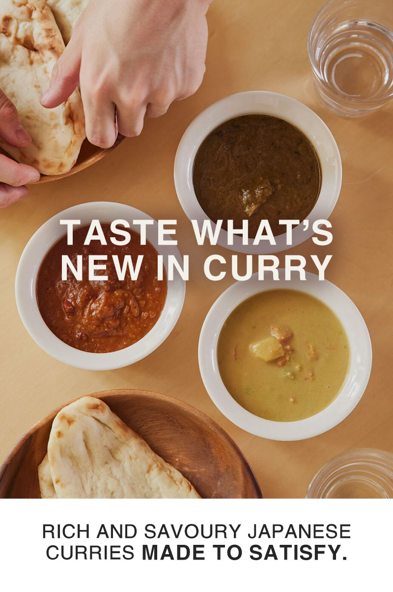 Taste What's New in Curry Shop Now