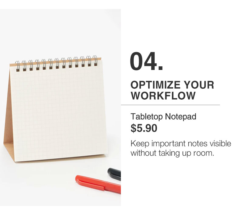 Shop Tabletop Notepad