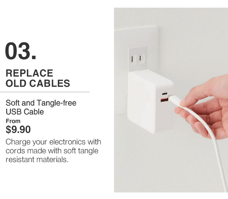 Shop Soft Tangle-free USB Cable
