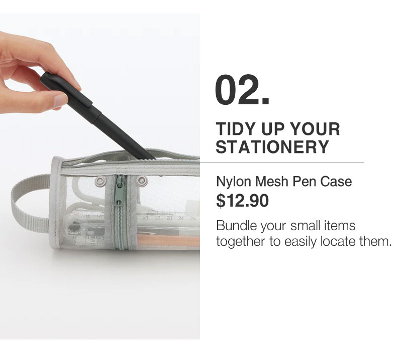 Shop Nylon Mesh Pen Case