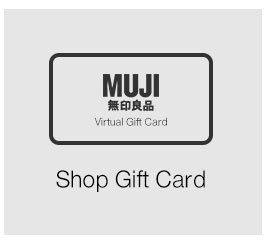 Shop MUJI Gift Card