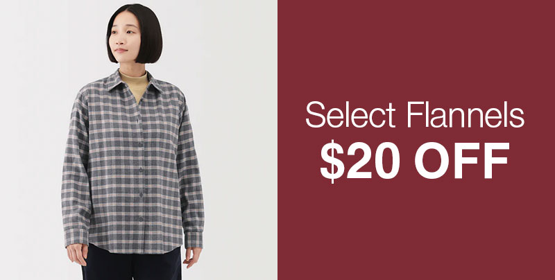 Shop Select Flannels $20 OFF