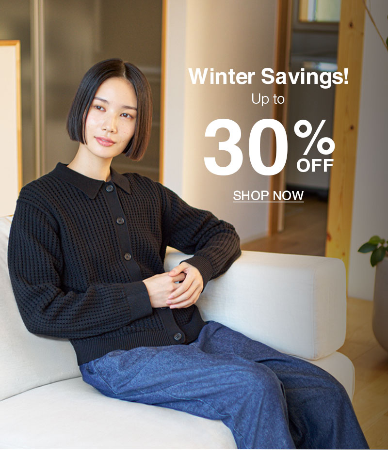 Shop Winter Savings 30% OFF
