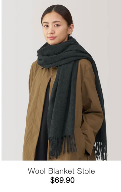 Shop Wool Blanket Stole