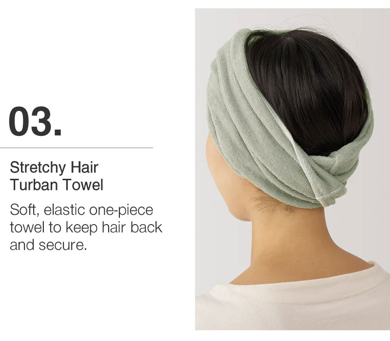 Shop Stretchy Hair Turban Towel