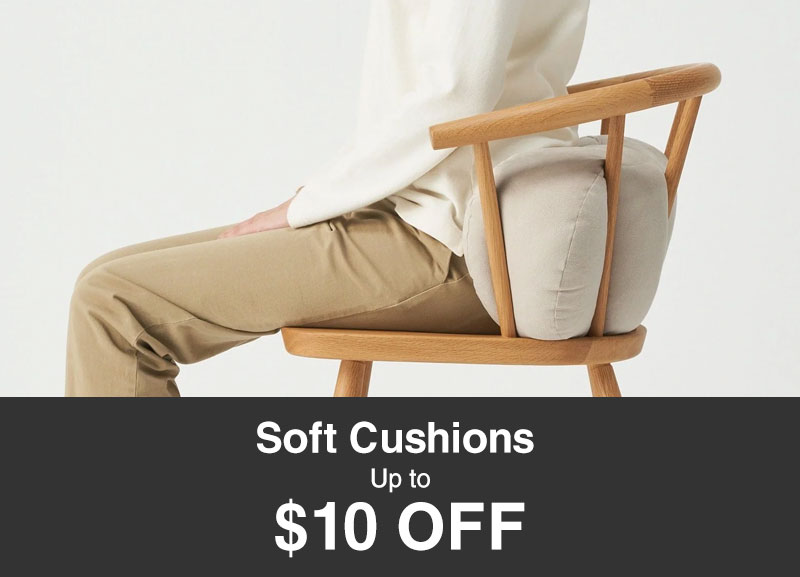 Shop Soft Cushions Up to $10 OFF