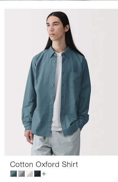 Shop Cotton Oxford Shirt