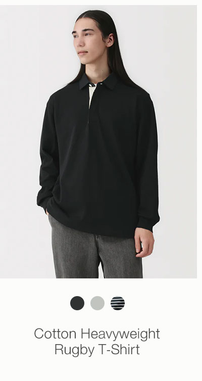 Shop Cotton Heavyweight Rugby T-Shirt