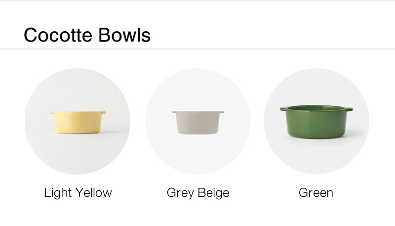 an image of a group of three bowls with different colors