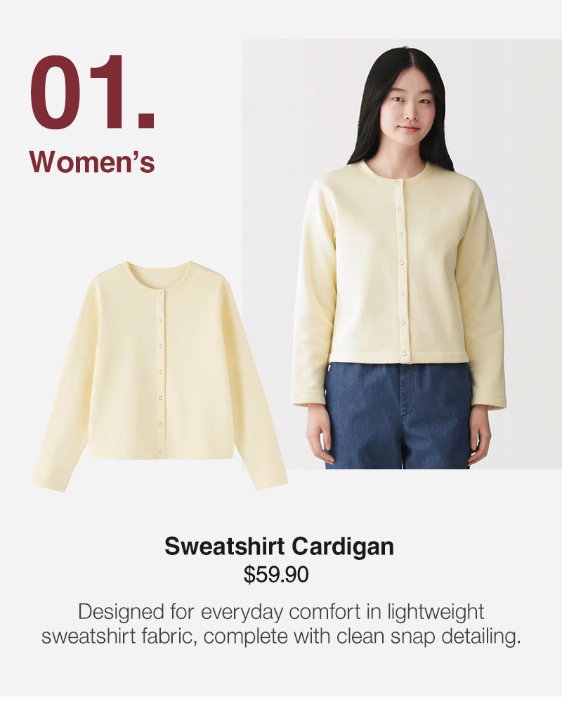 Shop Sweatshirt Cardigan