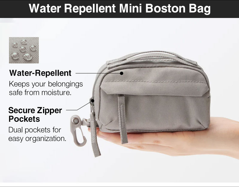 Shop Water Repellent Mini Boston Bag