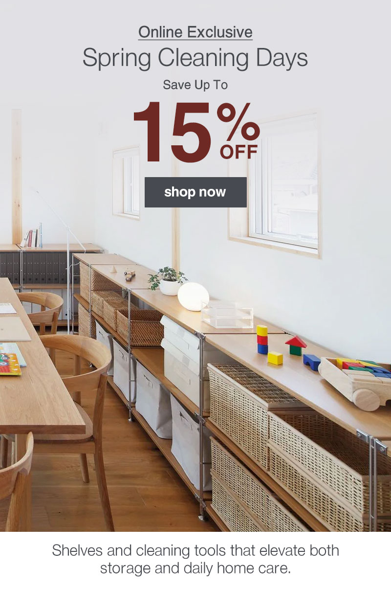Spring Cleaning Days Save Up To 15% OFF