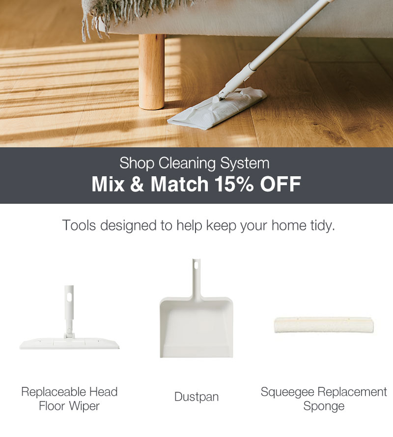 Shop Cleaning System: Mix & Match 15% OFF
