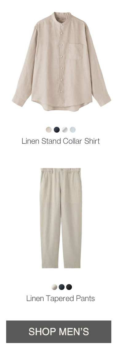 Shop Men's Linen Apparel