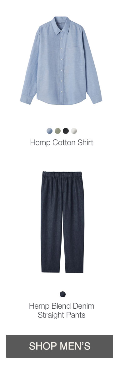 Shop Men's Hemp Apparel