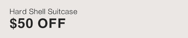 Shop Hard Shell Suitcase $50 OFF