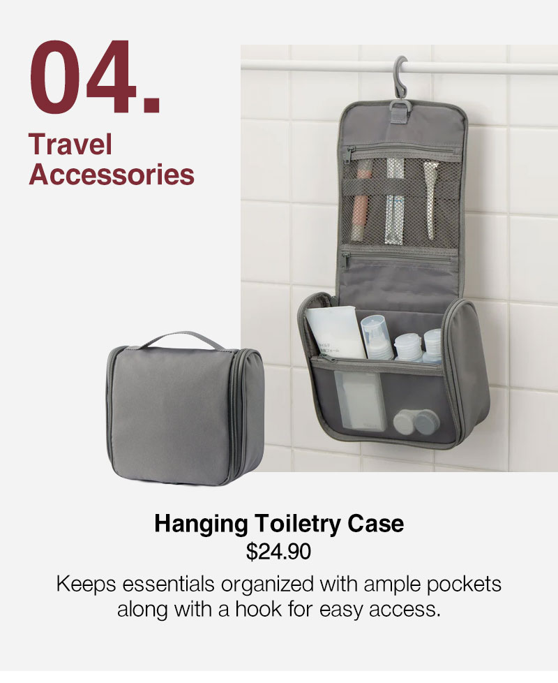 Shop Hanging Toiletry Case