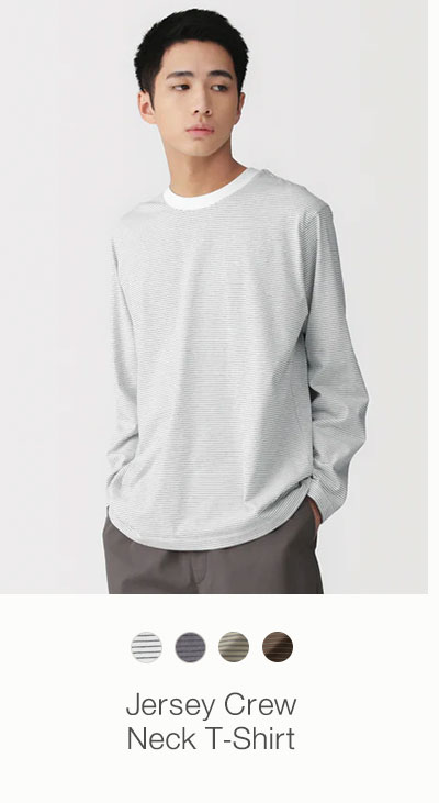 Shop Jersey Crew Neck T-Shirt