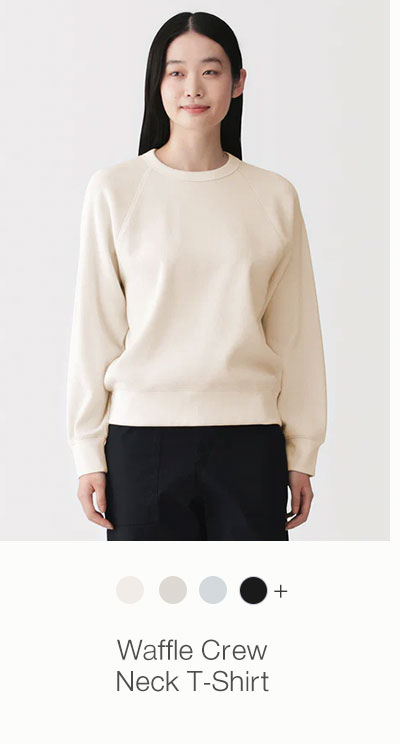 Shop Waffle Crew Neck T-Shirt