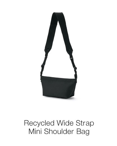 Shop Recycled Wide Strap Mini Shoulder Bag