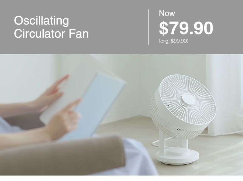 Shop Oscillating Circulator Fan