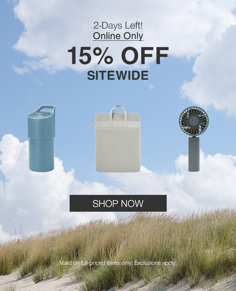 15% OFF Sitewide