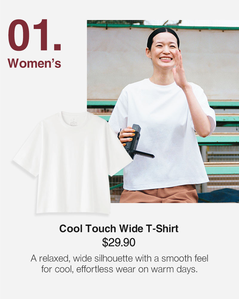 Shop Cool Touch Wide T-Shirt