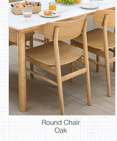 Shop Oak Round Chair 