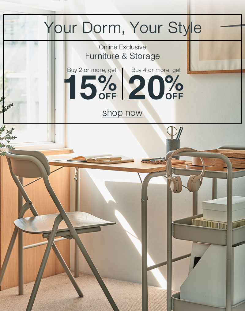 Shop 20% Off 4+ Storage and Furniture Items