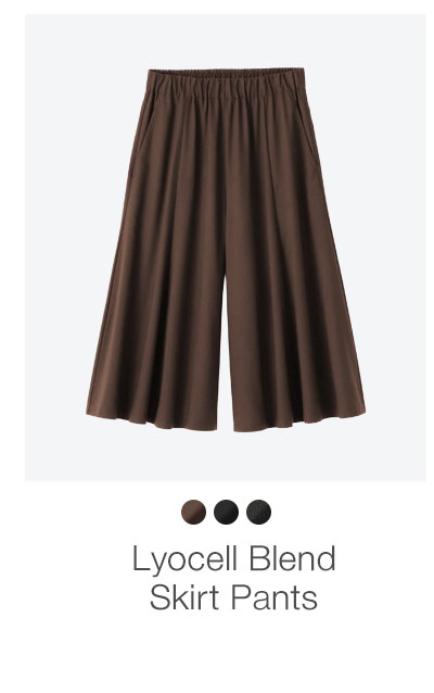 Shop Lyocell Blend Skirt Pants