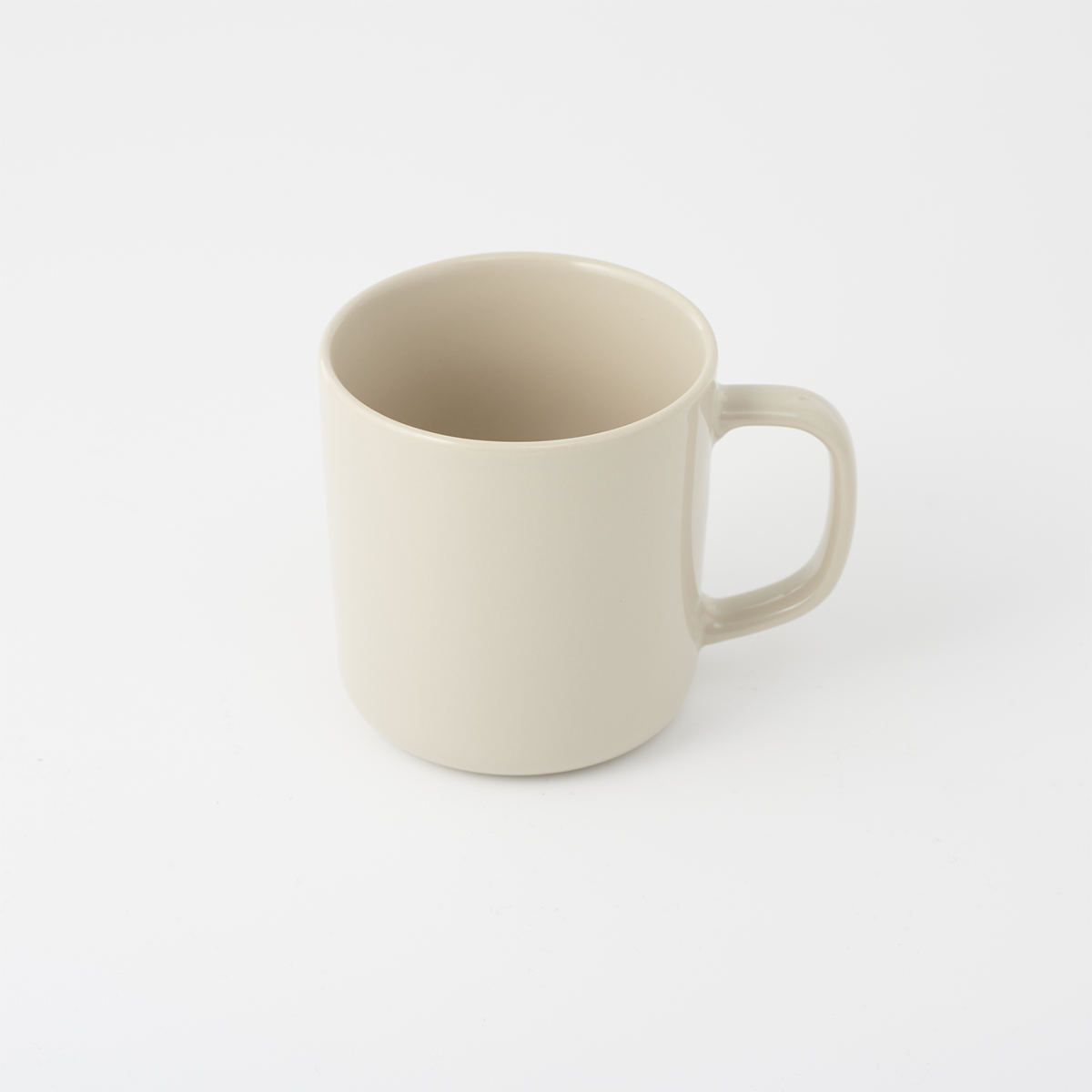 Stainless Steel Ceramic Coated Mug - White (490 ml)
