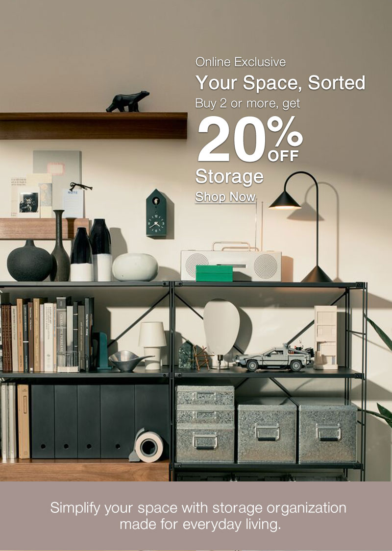 Shop Storage, Buy 2+, Get 20% OFF