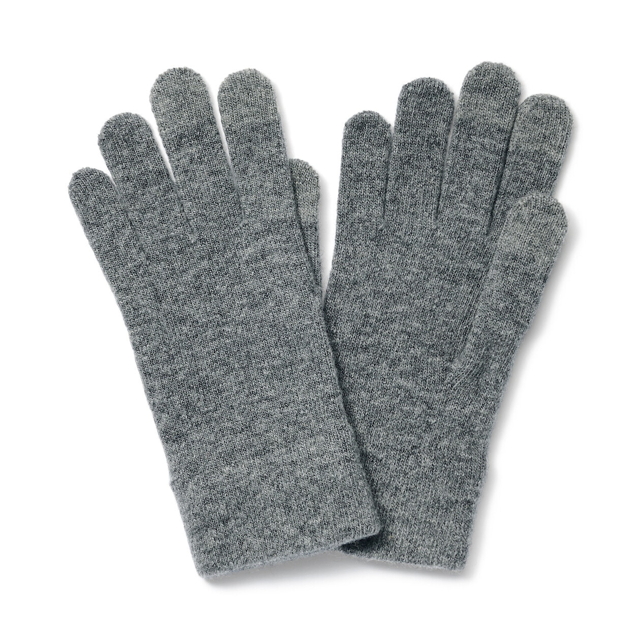 Image of Unisex Merino Wool Blend Brushed Lining Touchscreen Gloves 