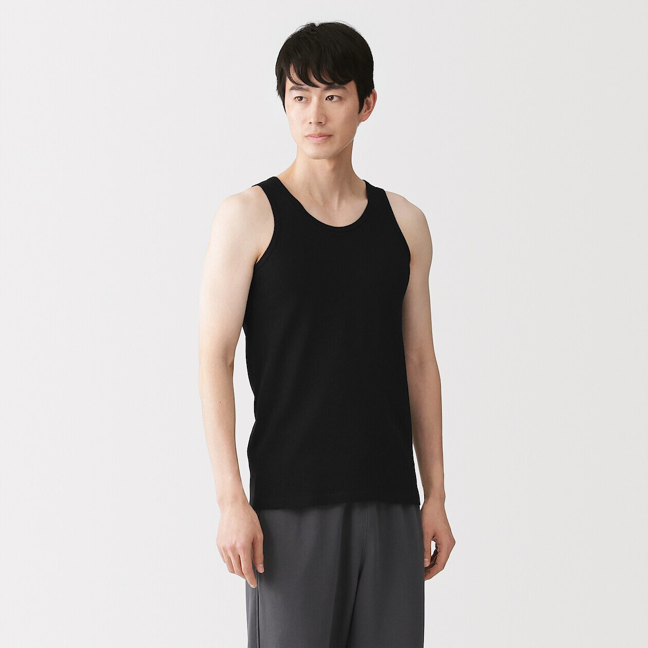 Image of Men's Organic Cotton Moisture-Wicking Mesh Vest