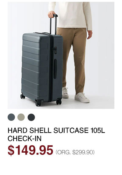 Shop Hard Shell Suitcase 105L | Check-In