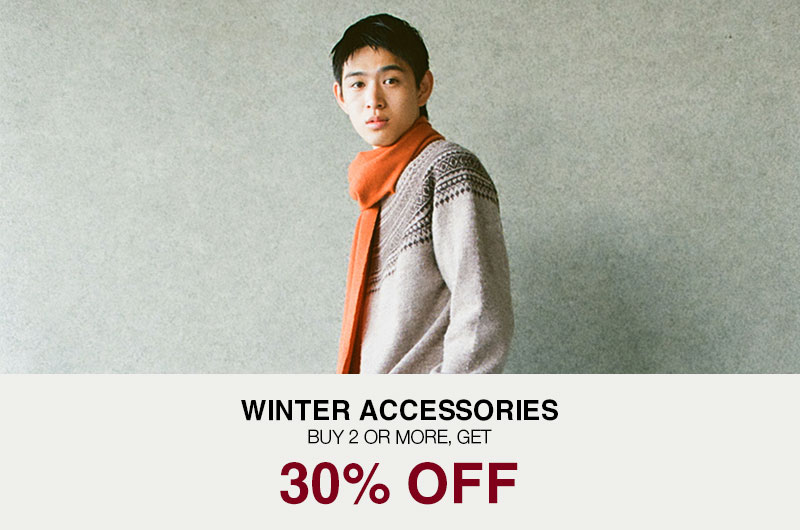 Shop 30% Off Winter Accessories Online Only!