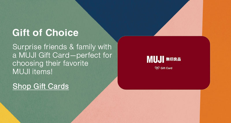 Shop MUJI Gift Card