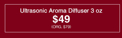 Shop Ultrasonic Aroma Diffuser 3 oz