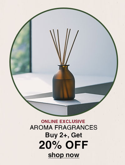 Shop Aroma Fragrances 20% Off When You Buy 2+