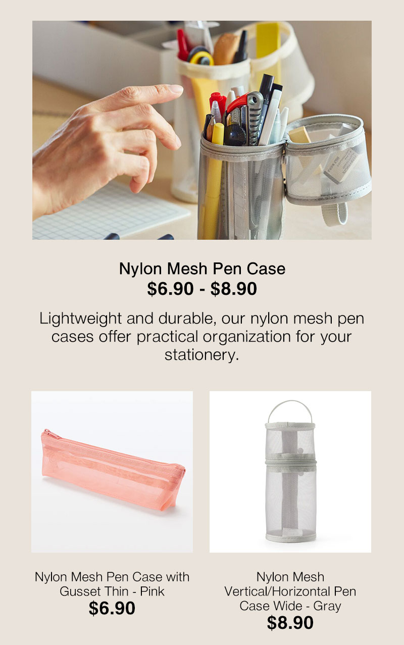 Shop Nylon Mesh Pen Case